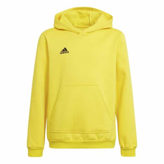 Adidas Ent22 Hoodie Juniors Жълто/Черно Детски суитчъри и блузи с качулки