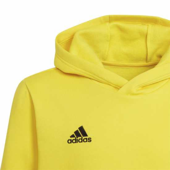 Adidas Ent22 Hoodie Juniors Yellow/Black Детски суитчъри и блузи с качулки