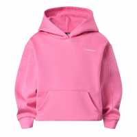 Gym King Gym King Junior 365 Relaxed Fit Hood - Carnation Pink Gym King Gym King Junior 365 Relaxed Fit Hood - Carnation Pink