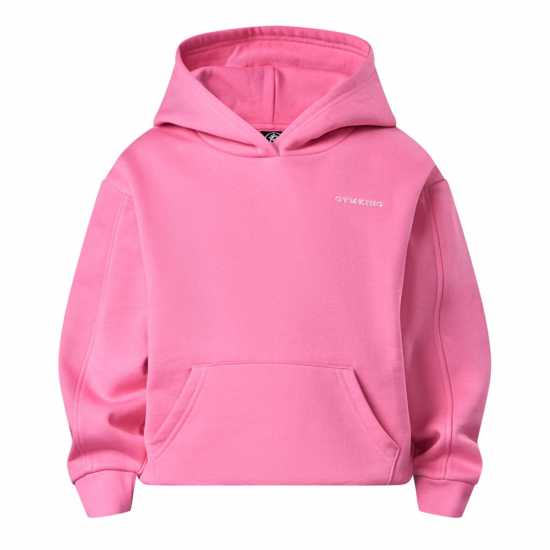 Gym King Gym King Junior 365 Relaxed Fit Hood - Carnation Pink Gym King Gym King Junior 365 Relaxed Fit Hood - Carnation Pink