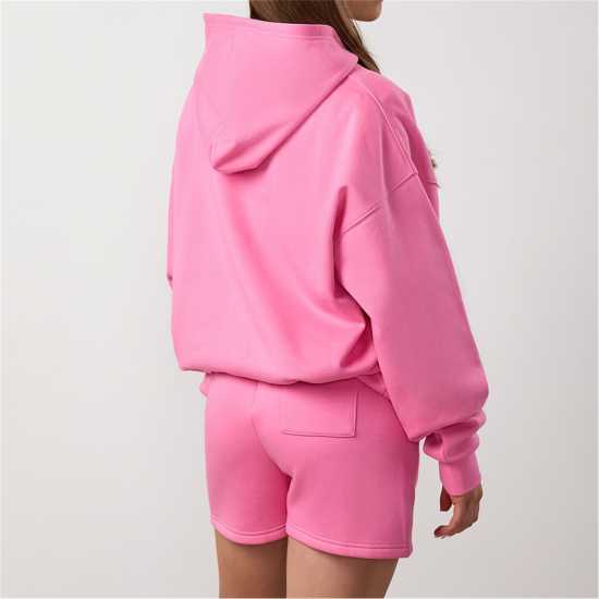 Gym King Gym King Junior 365 Relaxed Fit Hood - Carnation Pink Gym King Gym King Junior 365 Relaxed Fit Hood - Carnation Pink
