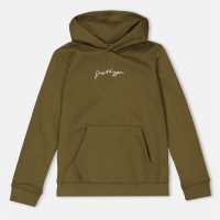 Hype Reg Hoodie Jn99 Олива Детски суитчъри и блузи с качулки