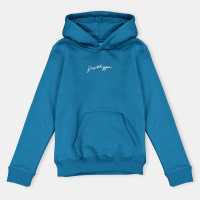 Hype Reg Hoodie Jn99 Синьо-зелено Детски суитчъри и блузи с качулки