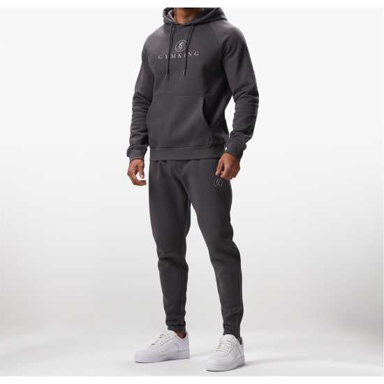 Pro Logo Fleece Hood - Graphite  