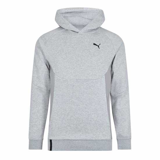 Мъжки суитчъри и блузи с качулки Puma Logo Hoodie Mens Светло сиво Puma Logo Hoodie Mens Светло сиво Мъжки суитчъри и блузи с качулки
