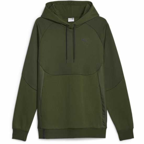 Puma Logo Hoodie Mens Мирт Мъжки суитчъри и блузи с качулки