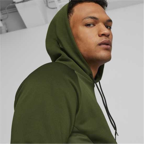 Puma Logo Hoodie Mens Мирт Мъжки суитчъри и блузи с качулки