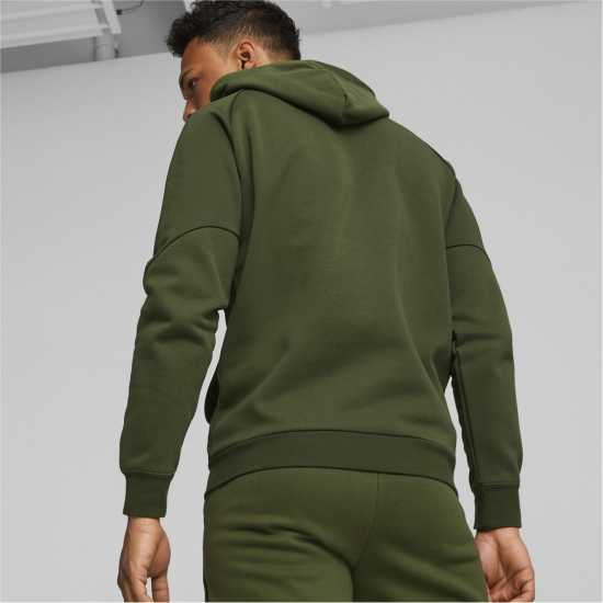Puma Logo Hoodie Mens Мирт Мъжки суитчъри и блузи с качулки