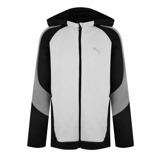 Детски суитчъри и блузи с качулки Puma Evostripe Full Zip Hoodie Juniors Puma Evostripe Full Zip Hoodie Juniors Детски суитчъри и блузи с качулки