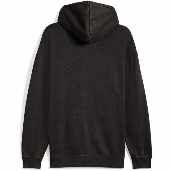 Puma Men's Elevated Relaxed Wash Overhead Hoodie  