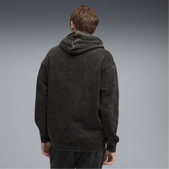 Puma Men's Elevated Relaxed Wash Overhead Hoodie  