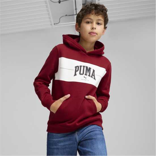 Детски суитчъри и блузи с качулки Puma Squad Hoodie Fl B Hoody Unisex Kids Интензивно червен Puma Squad Hoodie Fl B Hoody Unisex Kids Интензивно червен Детски суитчъри и блузи с качулки