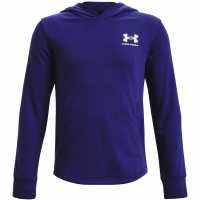 Under Armour Rival Terry Hoodie Juniors Blue Детски суитчъри и блузи с качулки