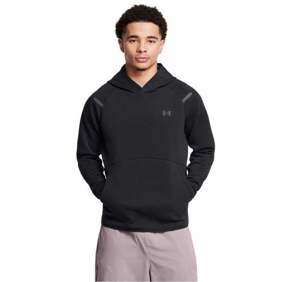 Under Armour Мъжки Суитшърт Armour Ua Unstoppable Flc Hd Eu Hoody Mens Черно Under Armour Мъжки Суитшърт Armour Ua Unstoppable Flc Hd Eu Hoody Mens Черно
