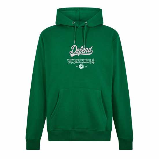 Dfnd London L Divd Hoodie Sn99 Зелено Мъжки суитчъри и блузи с качулки