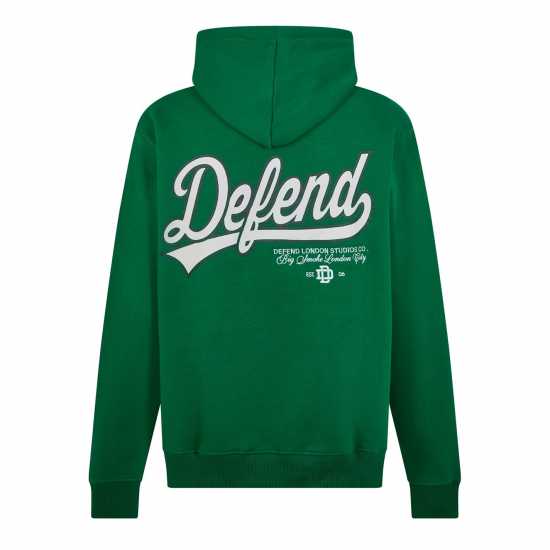 Dfnd London L Divd Hoodie Sn99 Зелено Мъжки суитчъри и блузи с качулки