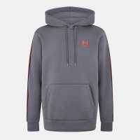 Under Armour Icon Fleece Taping Hoodie Mens Кастлрок/Червен 