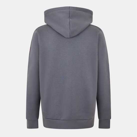 Under Armour Icon Fleece Taping Hoodie Mens Кастлрок/Червен 
