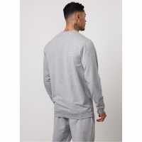 Gym King Gym King Victory Loopback Hood - Black Grey Marl Gym King Gym King Victory Loopback Hood - Black Grey Marl