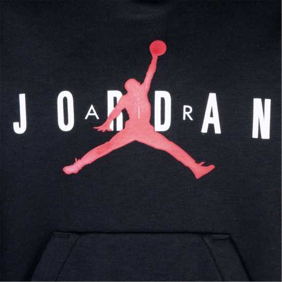Air Jordan Jumpman Hoodie Черно Детски суитчъри и блузи с качулки