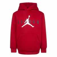 Air Jordan Jumpman Hoodie Тренировъчен червен Детски суитчъри и блузи с качулки