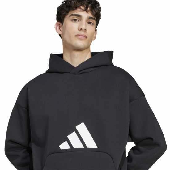 Adidas Men's 3-Bar Over The Head Hoodie Adidas Men's 3-Bar Over The Head Hoodie