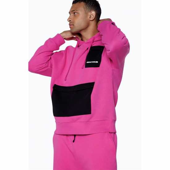 Мъжки суитчъри и блузи с качулки Hype Cargo Pkt Hd Sn99 Розово Hype Cargo Pkt Hd Sn99 Розово Мъжки суитчъри и блузи с качулки