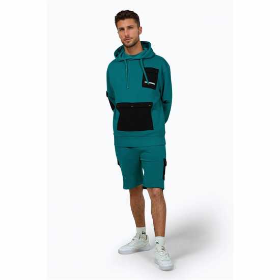 Hype Cargo Pkt Hd Sn99 Синьо Мъжки суитчъри и блузи с качулки