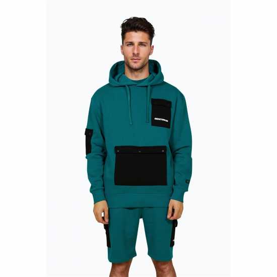 Hype Cargo Pkt Hd Sn99 Синьо Мъжки суитчъри и блузи с качулки