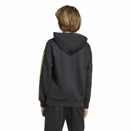 Adidas House Of Tiro Fleece Hoodie Juniors Black Детски суитчъри и блузи с качулки