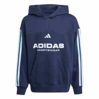 Adidas House Of Tiro Fleece Hoodie Juniors Небесно синьо 