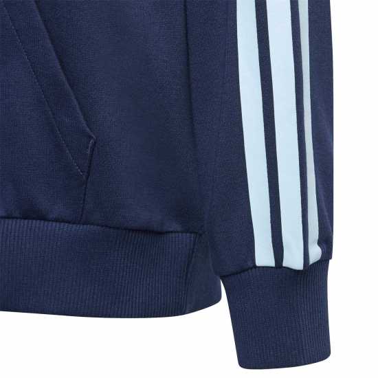 Adidas House Of Tiro Fleece Hoodie Juniors Небесно синьо 