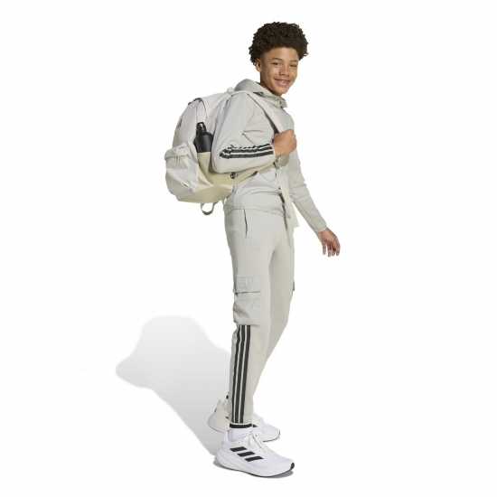 Adidas Utility Fleece Hoodie Juniors Сиво/Корал Adidas Utility Fleece Hoodie Juniors Сиво/Корал