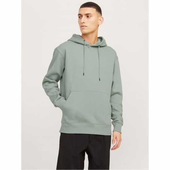 Jack And Jones Men's Basic Hoodie Iceberg Green 