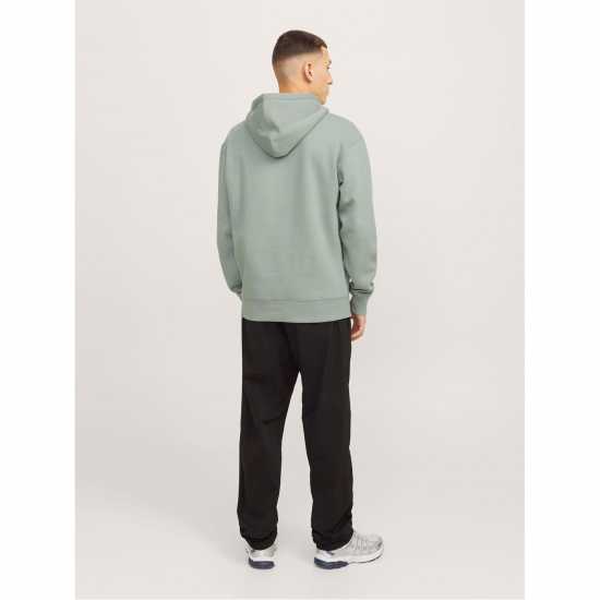 Jack And Jones Men's Basic Hoodie Iceberg Green 
