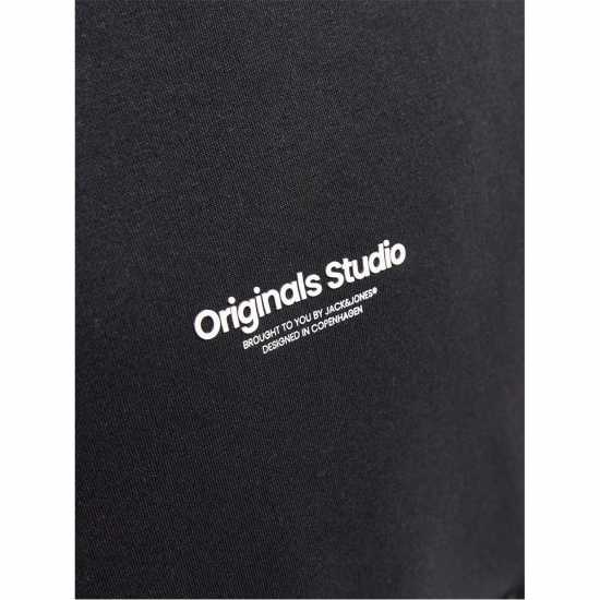 Jack And Jones Vester Hdy Jn99 Black Детски суитчъри и блузи с качулки