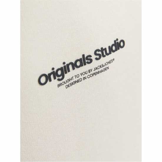 Jack And Jones Vester Hdy Jn99 Moonbeam Детски суитчъри и блузи с качулки