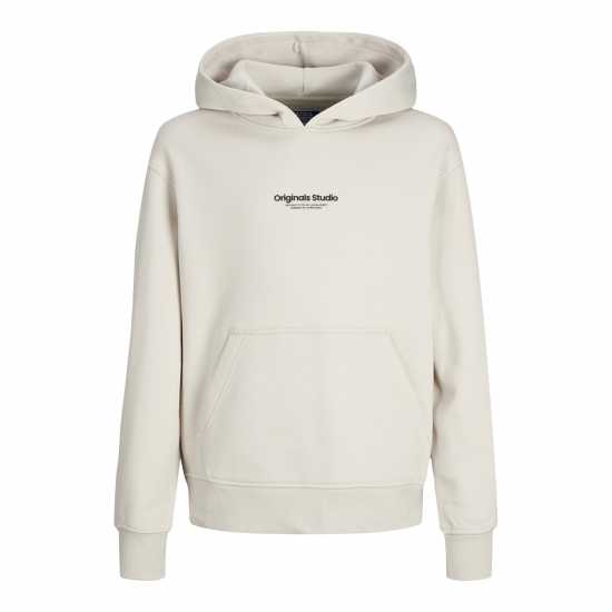 Jack And Jones Vester Hdy Jn99 Moonbeam Детски суитчъри и блузи с качулки