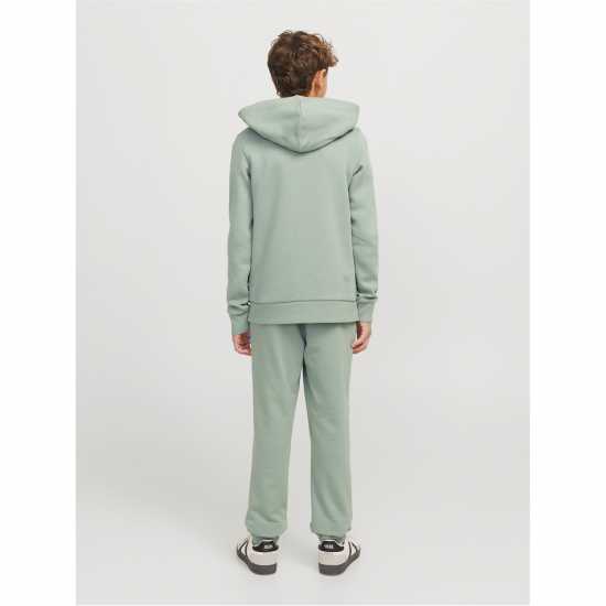 Jack And Jones Logo Hoodie Ледено зелено 