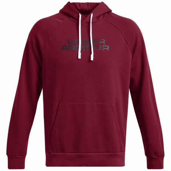 Under Armour Men's Rival Fleece Hoodie Red 