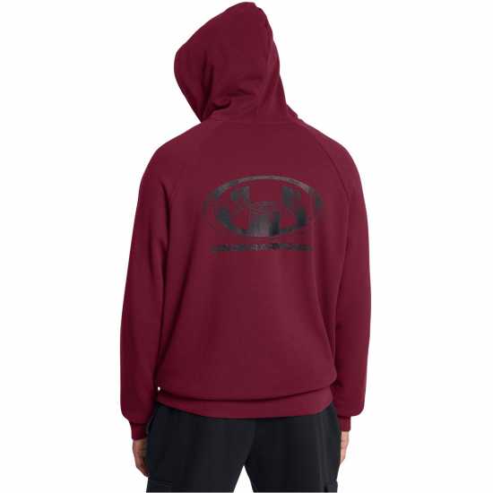 Under Armour Men's Rival Fleece Hoodie Red 