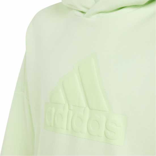 Adidas U Fi Logo Hd Hoody Unisex Kids Green/Green Adidas U Fi Logo Hd Hoody Unisex Kids Green/Green