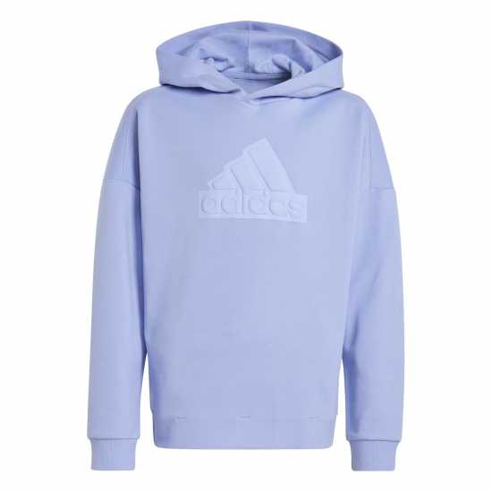 Adidas U Fi Logo Hd Hoody Unisex Kids Blue Spark Adidas U Fi Logo Hd Hoody Unisex Kids Blue Spark