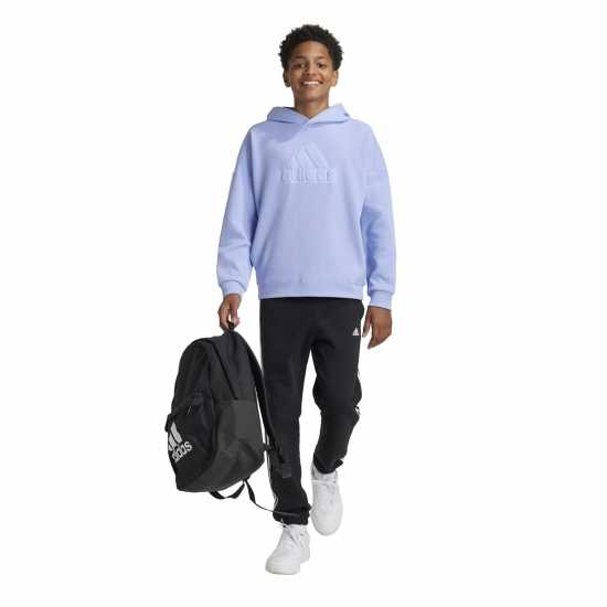 Adidas U Fi Logo Hd Hoody Unisex Kids Blue Spark Adidas U Fi Logo Hd Hoody Unisex Kids Blue Spark