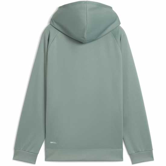 Puma Unisex Kids' Overhead Hoodie Green Moon 