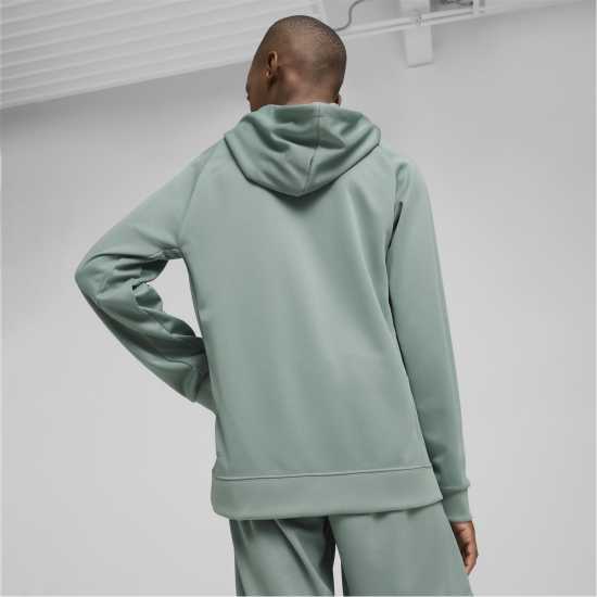 Puma Unisex Kids' Overhead Hoodie Green Moon 