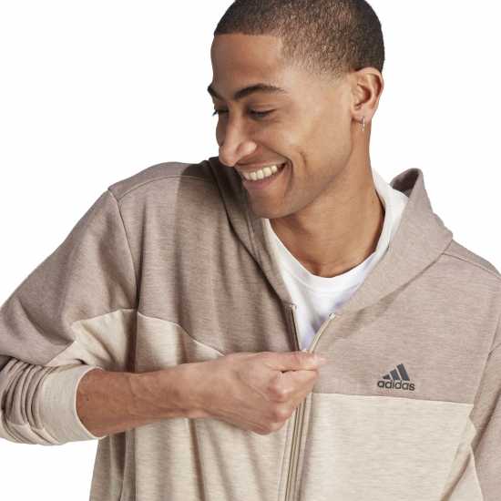 Adidas Mélange Full-Zip Hoodie  Мъжки суитчъри и блузи с качулки