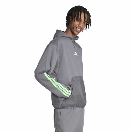 Мъжки суитчъри и блузи с качулки Adidas Utility Hoodie Mens Carbon Adidas Utility Hoodie Mens Carbon Мъжки суитчъри и блузи с качулки