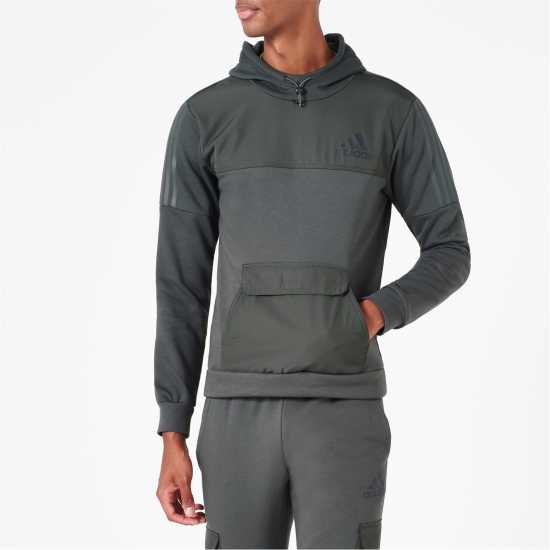 Мъжки суитчъри и блузи с качулки Adidas Utility Hoodie Mens Хаки Adidas Utility Hoodie Mens Хаки Мъжки суитчъри и блузи с качулки
