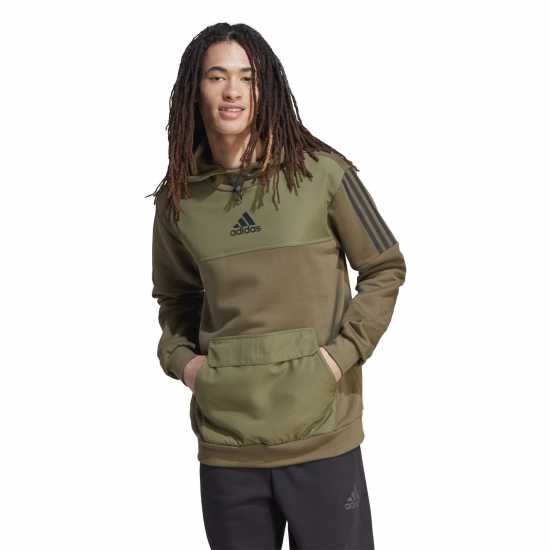 Мъжки суитчъри и блузи с качулки Adidas Utility Hoodie Mens Хаки Adidas Utility Hoodie Mens Хаки Мъжки суитчъри и блузи с качулки